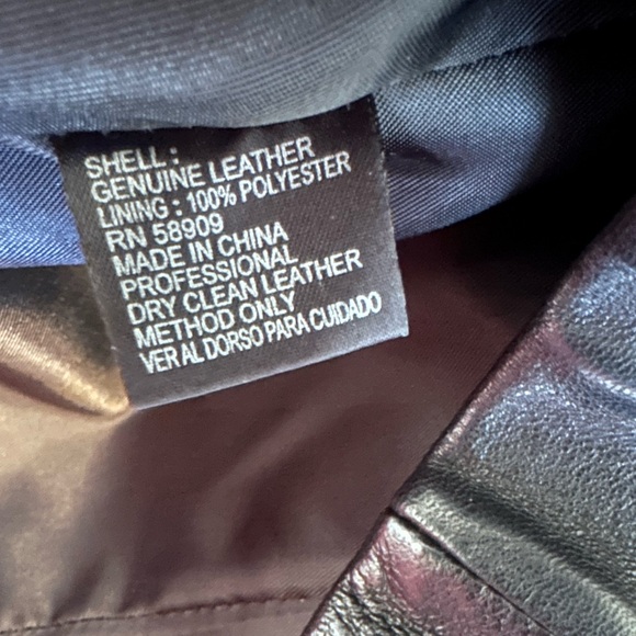 Antonio Melani Genuine Leather Sleeveless Top Small - Picture 4 of 4